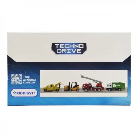 Автомодель TechnoDrive Навантажувач зі світлом і звуком 14 см 510224.270 Автомодель TechnoDrive Навантажувач зі світлом і звуком 14 см 510224.270