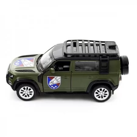 Автомодель TechnoDrive Шевроны героев Land Rover Defender 110 110 25 ОВДБр 1: 43 250289M Автомодель TechnoDrive Шевроны героев Land Rover Defender 110 110 25 ОВДБр 1: 43 250289M