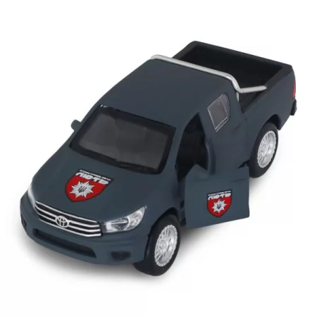 Автомодель TechnoDrive Шеврони героїв Toyota Hilux ОШБр НПУ ЛЮТЬ 1: 40 KM6118F Автомодель TechnoDrive Шеврони героїв Toyota Hilux ОШБр НПУ ЛЮТЬ 1: 40 KM6118F
