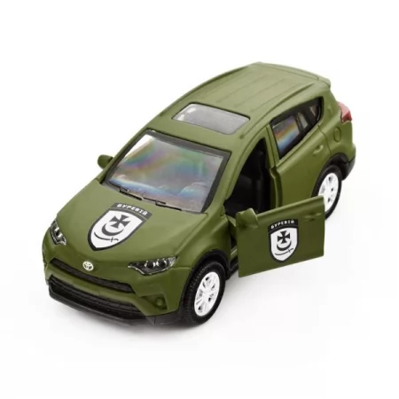 Автомодель TechnoDrive Шеврони героїв Toyota RAV4 Буревій 1: 40 KM6198 Автомодель TechnoDrive Шеврони героїв Toyota RAV4 Буревій 1: 40 KM6198