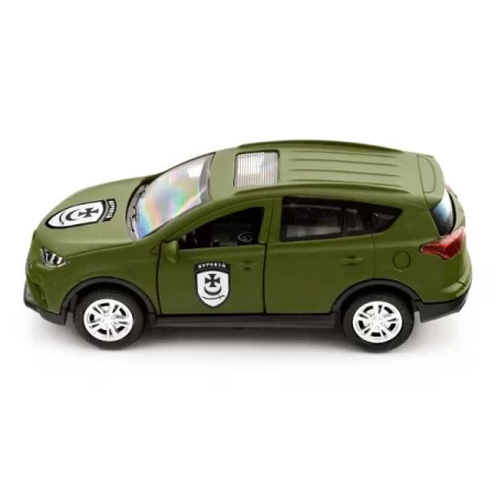 Автомодель TechnoDrive Шеврони героїв Toyota RAV4 Буревій 1: 40 KM6198 Автомодель TechnoDrive Шеврони героїв Toyota RAV4 Буревій 1: 40 KM6198