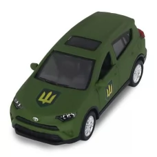 Автомодель TechnoDrive Шеврони героїв Toyota RAV4 Сухопутні війська ЗСУ 1: 40 KM6198M2 Автомодель TechnoDrive Шеврони героїв Toyota RAV4 Сухопутні війська ЗСУ 1: 40 KM6198M2