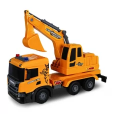 Автомодель серії "Super Big Truck" – ЕКСКАВАТОР SCANIA світло, звук 
