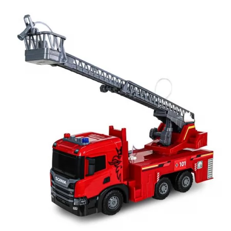 Автомодель серії "Super Big Truck" – ПОЖЕЖНА МАШИНА SCANIA світло, звук, функ. води 