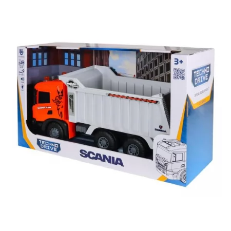 Автомодель серії "Super Big Truck" – САМОСКИД SCANIA світло, звук 