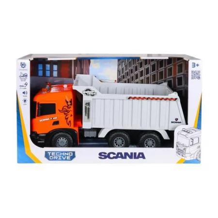 Автомодель серії "Super Big Truck" – САМОСКИД SCANIA світло, звук 