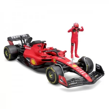 Автомодель з фігуркою - FERRARI SF-23 1: 24 18-26809