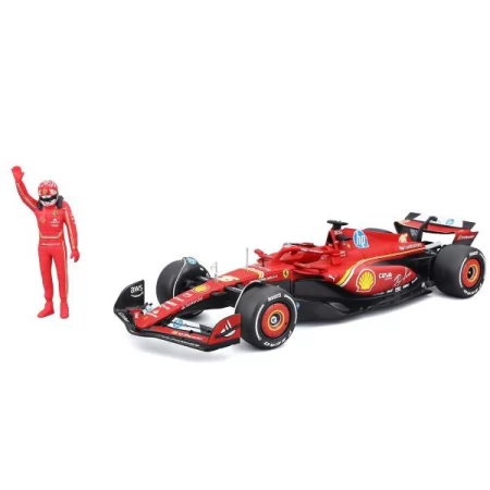 Автомодель з фігуркою – FERRARI SF-24 1: 24 Автомодель з фігуркою – FERRARI SF-24 1: 24