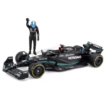 Автомодель з фігуркою - MERCEDES-AMG F1 W14 E PERFORMANCE 1: 24 