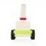Велика машинка Guidecraft Block Science Trucks Стінобитна машина дерев'яна 45 см G7533