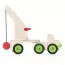 Велика машинка Guidecraft Block Science Trucks Стінобитна машина дерев'яна 45 см G7533