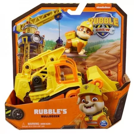 Бульдозер Rubble Crew з фігуркою Кремеза SM28500/6066511 Бульдозер Rubble Crew з фігуркою Кремеза SM28500/6066511