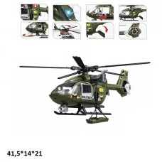 Военный вертолет BabyToys 666-53Q с музыкой и светом