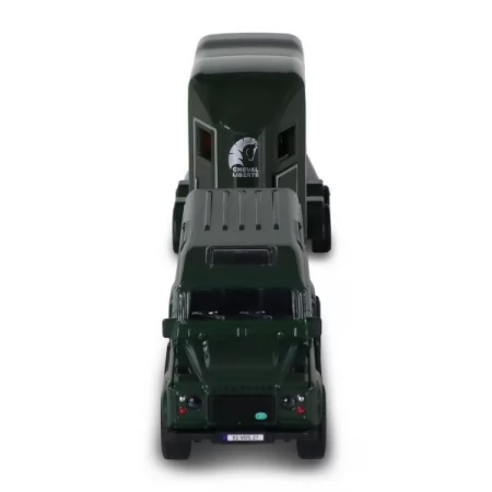 Ігровий набір - LAND ROVER з причіпом і фігурками коней 