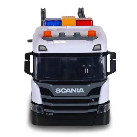 Ігровий набір серії "Mid Truck" – ЕВАКУАТОР SCANIA З МАШИНОЮ ПОЛІЦІЇ світло, звук Ігровий набір серії "Mid Truck" – ЕВАКУАТОР SCANIA З МАШИНОЮ ПОЛІЦІЇ світло, звук