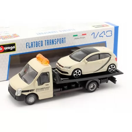 Игровой набор Bburago Эвакуатор с автомоделью VW Polo GTI Mark 5, 1: 43 18-31403