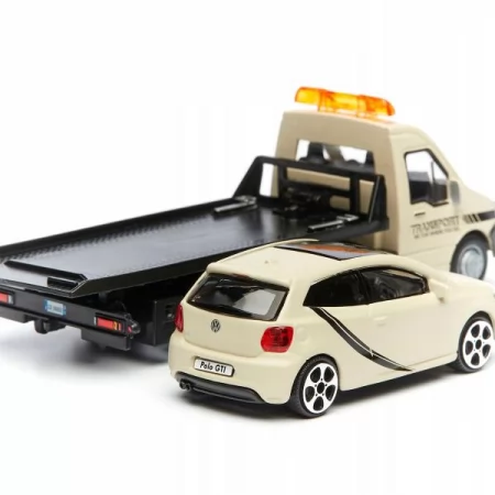 Игровой набор Bburago Эвакуатор с автомоделью VW Polo GTI Mark 5, 1: 43 18-31403