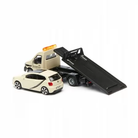 Игровой набор Bburago Эвакуатор с автомоделью VW Polo GTI Mark 5, 1: 43 18-31403