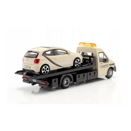 Игровой набор Bburago Эвакуатор с автомоделью VW Polo GTI Mark 5, 1: 43 18-31403
