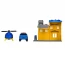 Игровой набор Road Rippers Mini City Playsets Полицейское депо 