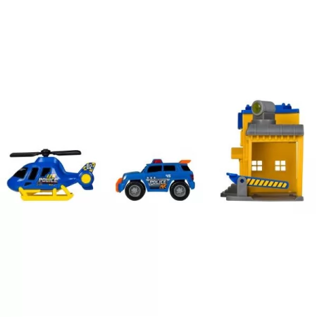 Игровой набор Road Rippers Mini City Playsets Полицейское депо 