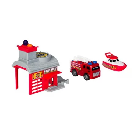 Игровой набор Road Rippers Mini City Playsets Пожарная станция 