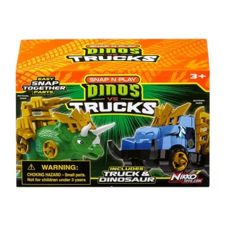 Игровой набор Road Rippers Машинка и зеленый трицератопс Игровой набор Road Rippers Машинка и зеленый трицератопс