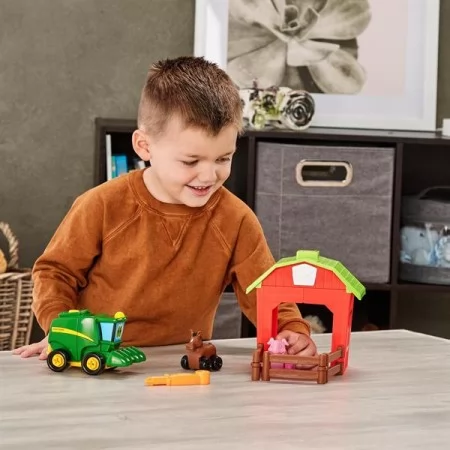 Конструктор John Deere Kids Собери трактор с загоном