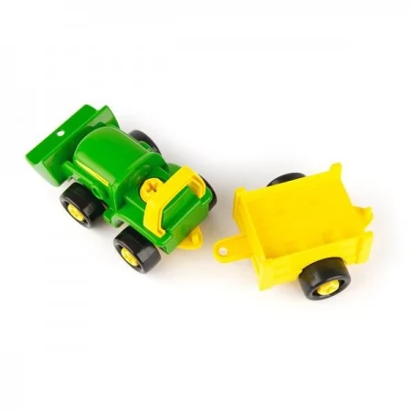 Конструктор John Deere Kids Трактор с ковшом и прицепом