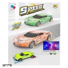 Инерционная машина BabyToys 31338-HD23 со светом и музыкой