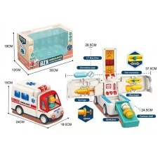 Машина скорая помощь BabyToys 89-509 со звуком и светом