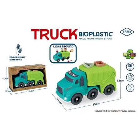 Детская машинка BabyToys 933-862 со звуками и светом