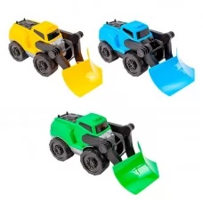 Грейдер Technok Toys 8560 инерционный пластиковый Грейдер Technok Toys 8560 инерционный пластиковый