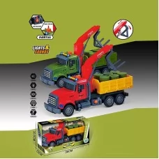 Инерционная машина BabyToys 687-48 со светом и музыкой