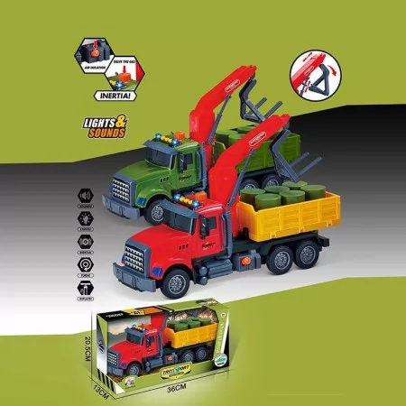 Інерційна машина BabyToys 687-48 зі світлом і музикою