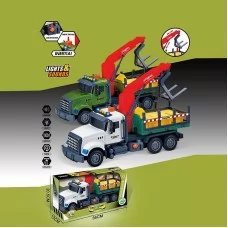 Музыкальная машина BabyToys 687-49 со светом и звуком