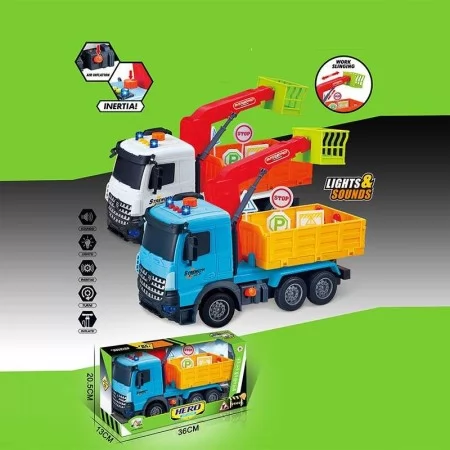 Музыкальная машинка BabyToys 687-58 инерционная разные цвета