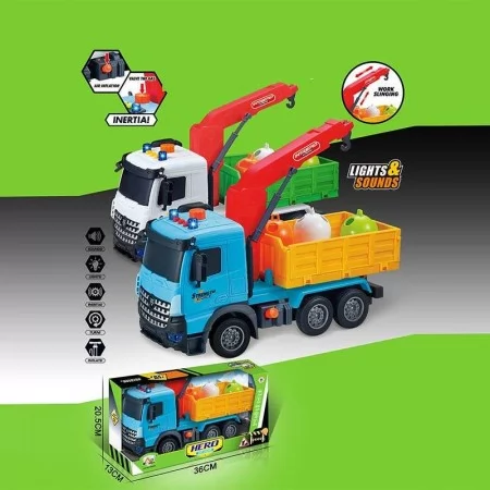 Інерційна машина BabyToys 687-58 з музикою, 2 кольори