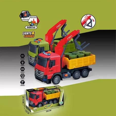 Машина инерционная BabyToys 687-59 со светом и звуком