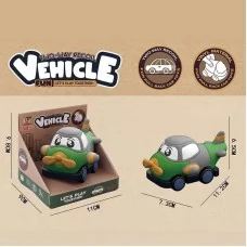 Мягкая игрушка самолетик BabyToys 2684 D3 пластмассовая
