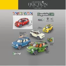 Детская машинка BabyToys 7754 с звуком и светом, инерционная Детская машинка BabyToys 7754 с звуком и светом, инерционная