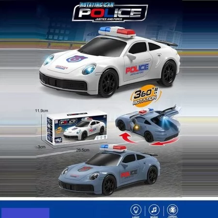 Машинка 9911 J 2 кольори, колесо вільного руху, звуки, підсвічування, дверцята та багажник відкриваються, в коробці