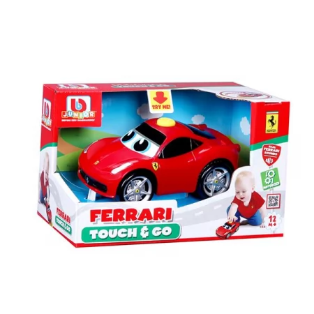 Машинка BB Junior Ferrari 458 Italia со звуками 16-81604 Машинка BB Junior Ferrari 458 Italia со звуками 16-81604