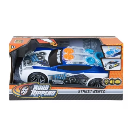 Машинка Road Rippers Blizzard White со светом и звуком 