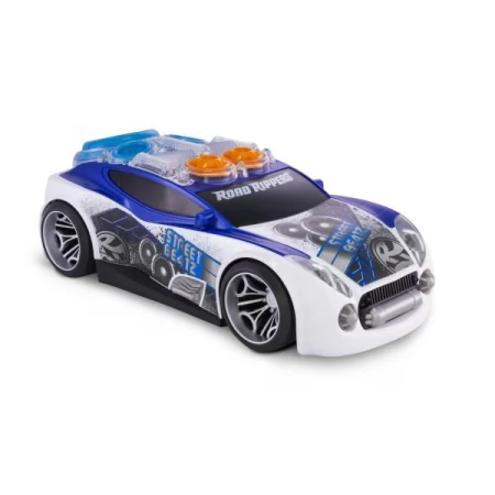 Машинка Road Rippers Blizzard White со светом и звуком 