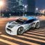 Машинка Road Rippers Blizzard White со светом и звуком 