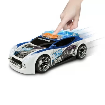 Машинка Road Rippers Blizzard White со светом и звуком 