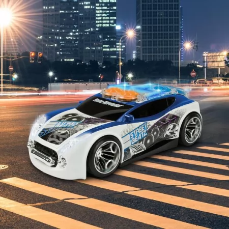Машинка Road Rippers Blizzard White со светом и звуком 