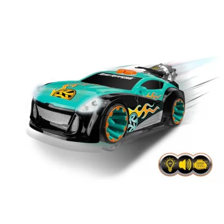 Машинка Road Rippers Burnout Blue со светом и звуком 