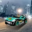 Машинка Road Rippers Burnout Blue со светом и звуком 